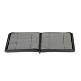 MintKeeper - Premium 12-Pocket Zip Card Binder - Black